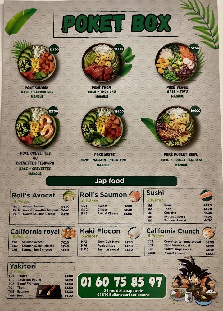 RESTAURANT THAILANDAIS PAD THAIYA WOK - Menu Image 1